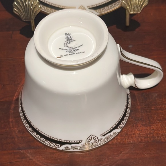 ROYAL DOULTON Andover Cup and Saucer Set,  Fine Bone China England - Picture 9 of 10